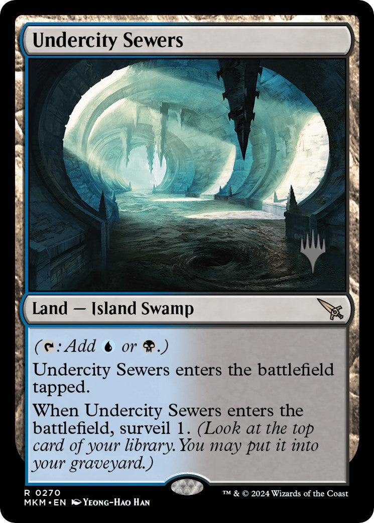 Undercity Sewers (Promo Pack) [Murders at Karlov Manor Promos] | Gaming Infinity