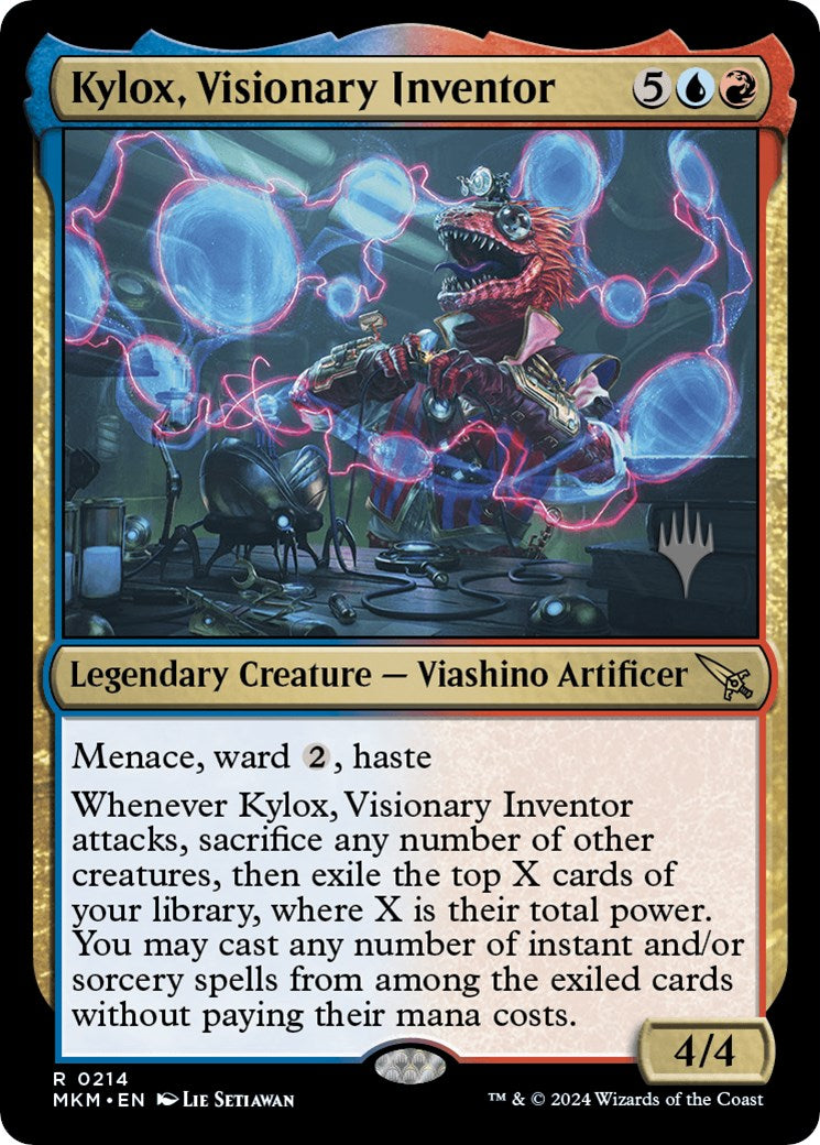 Kylox, Visionary Inventor (Promo Pack) [Murders at Karlov Manor Promos] | Gaming Infinity