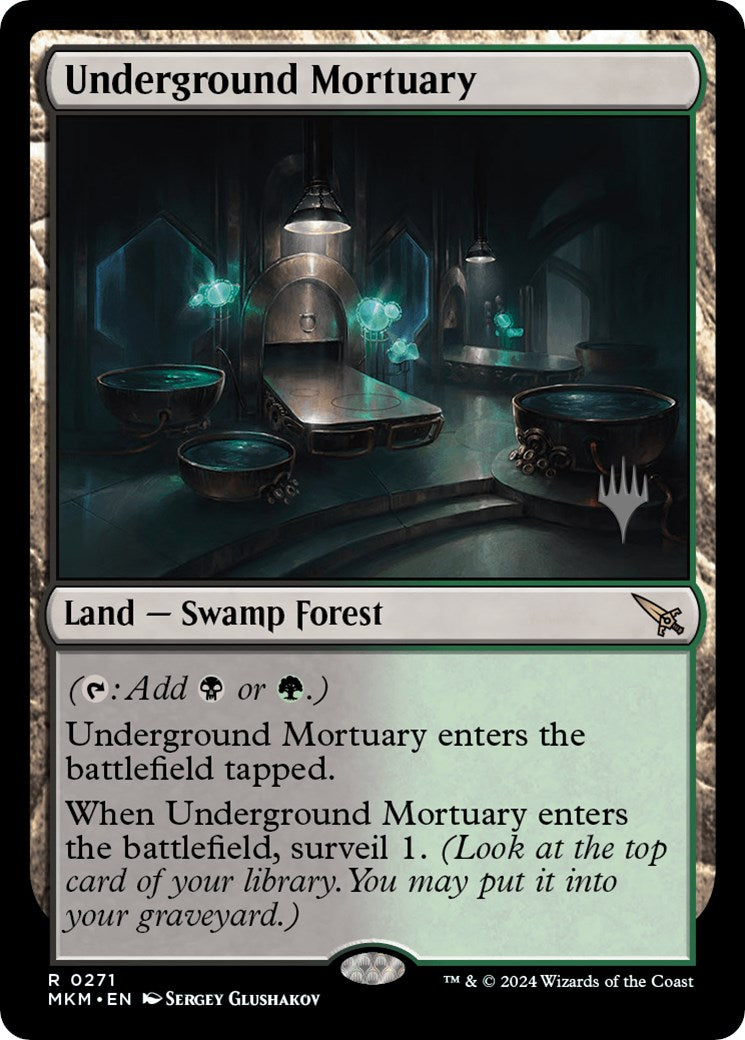 Underground Mortuary (Promo Pack) [Murders at Karlov Manor Promos] | Gaming Infinity