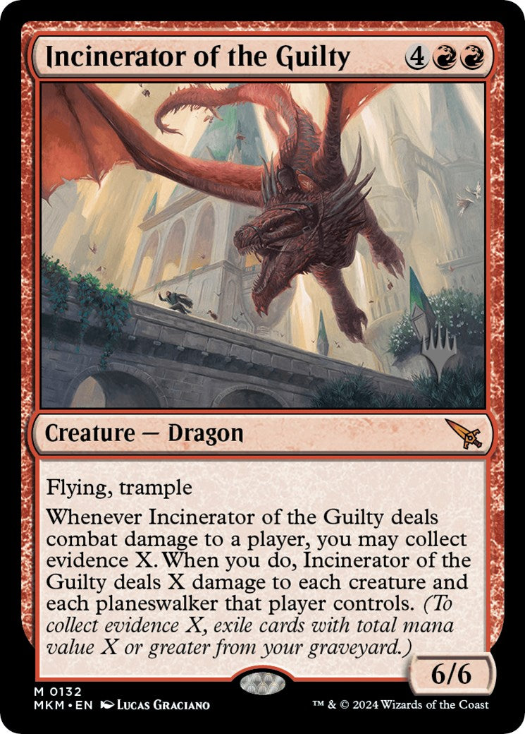 Incinerator of the Guilty (Promo Pack) [Murders at Karlov Manor Promos] | Gaming Infinity