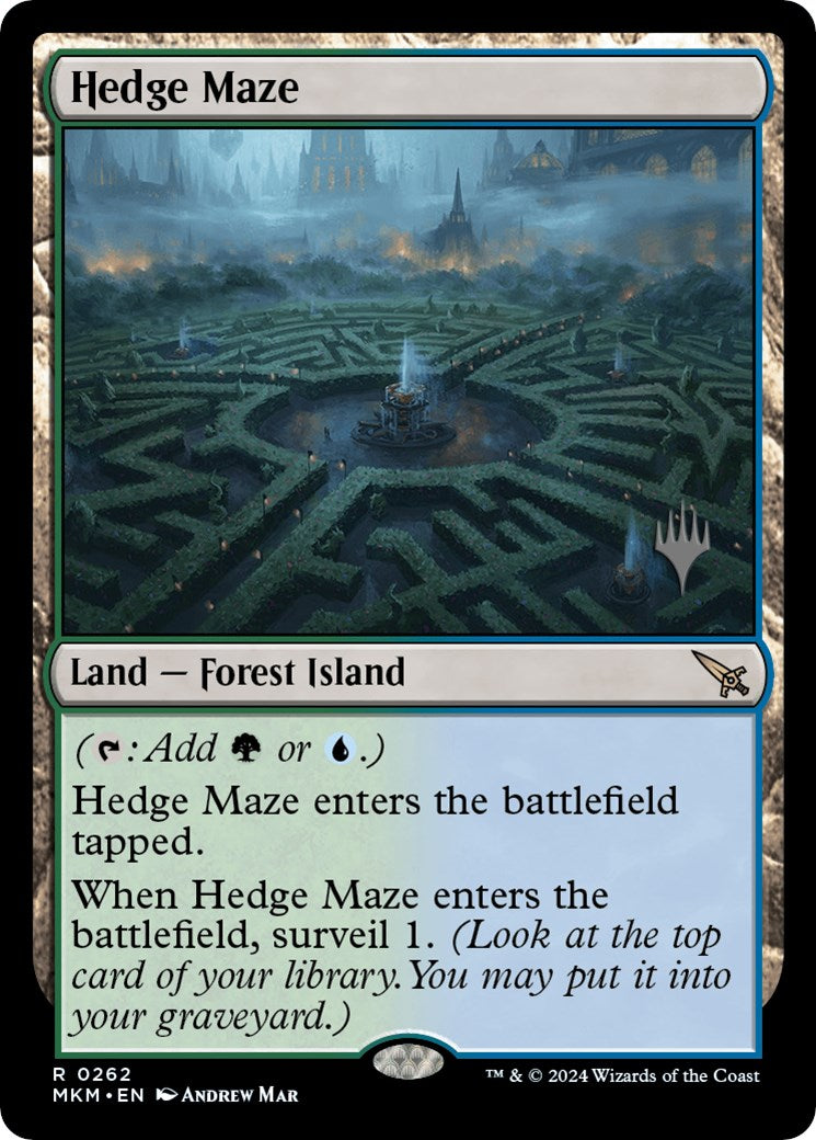 Hedge Maze (Promo Pack) [Murders at Karlov Manor Promos] | Gaming Infinity