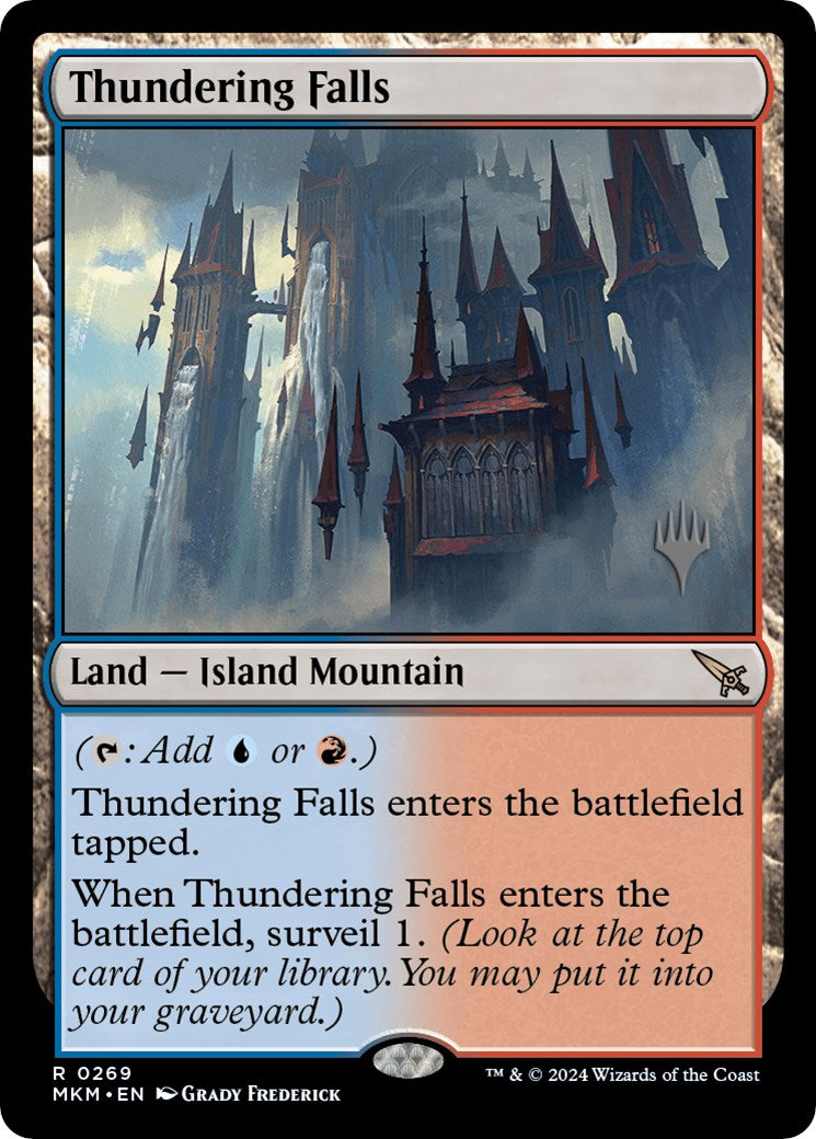 Thundering Falls (Promo Pack) [Murders at Karlov Manor Promos] | Gaming Infinity