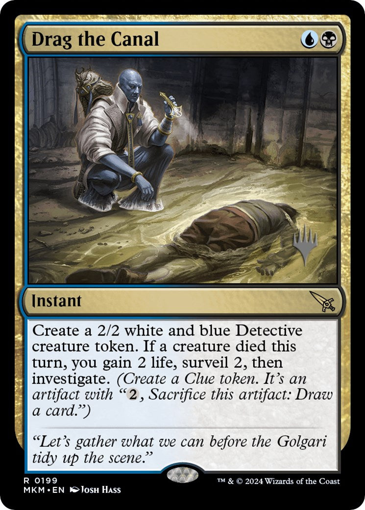 Drag the Canal (Promo Pack) [Murders at Karlov Manor Promos] | Gaming Infinity