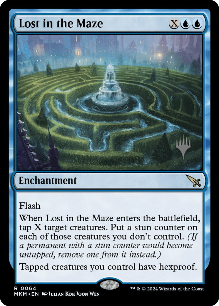 Lost in the Maze (Promo Pack) [Murders at Karlov Manor Promos] | Gaming Infinity