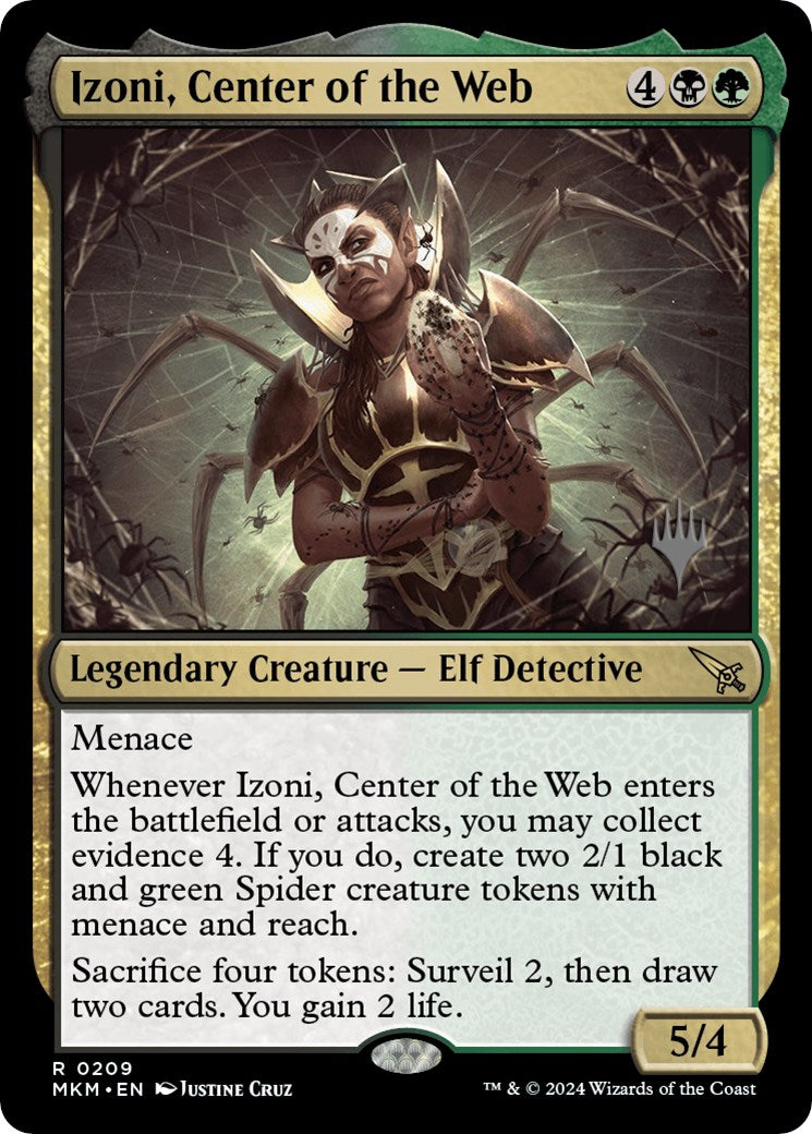 Izoni, Center of the Web (Promo Pack) [Murders at Karlov Manor Promos] | Gaming Infinity