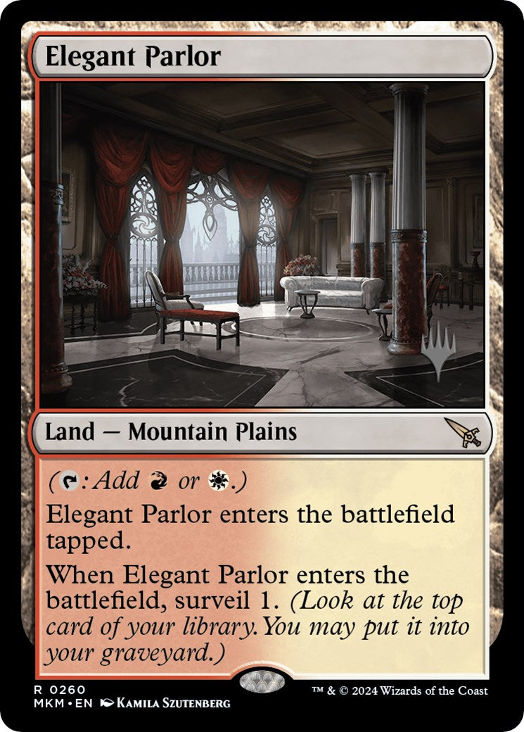 Elegant Parlor (Promo Pack) [Murders at Karlov Manor Promos] | Gaming Infinity