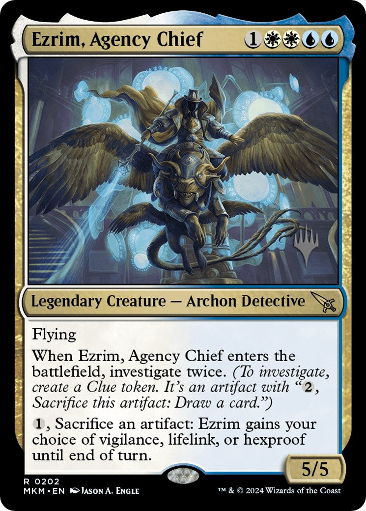 Ezrim, Agency Chief (Promo Pack) [Murders at Karlov Manor Promos] | Gaming Infinity