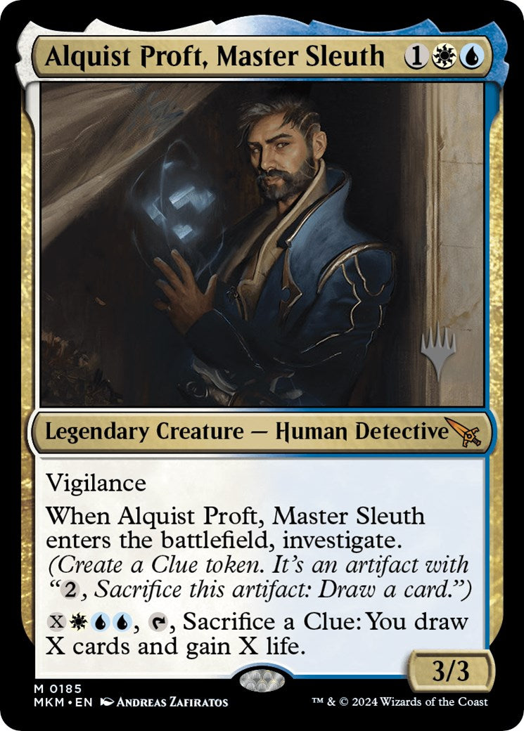 Alquist Proft, Master Sleuth (Promo Pack) [Murders at Karlov Manor Promos] | Gaming Infinity