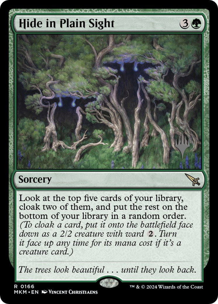 Hide in Plain Sight (Promo Pack) [Murders at Karlov Manor Promos] | Gaming Infinity