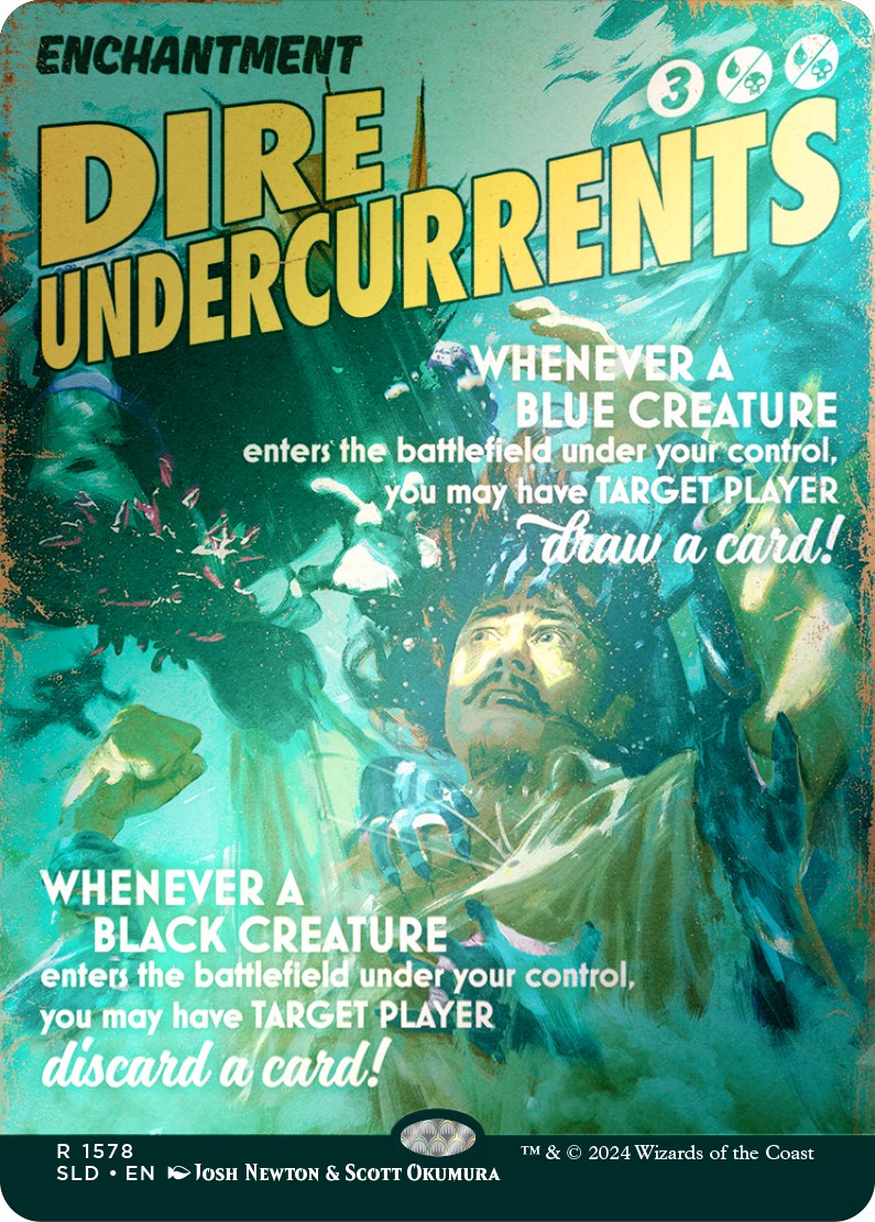 Dire Undercurrents (Rainbow Foil) [Secret Lair Drop Series] | Gaming Infinity