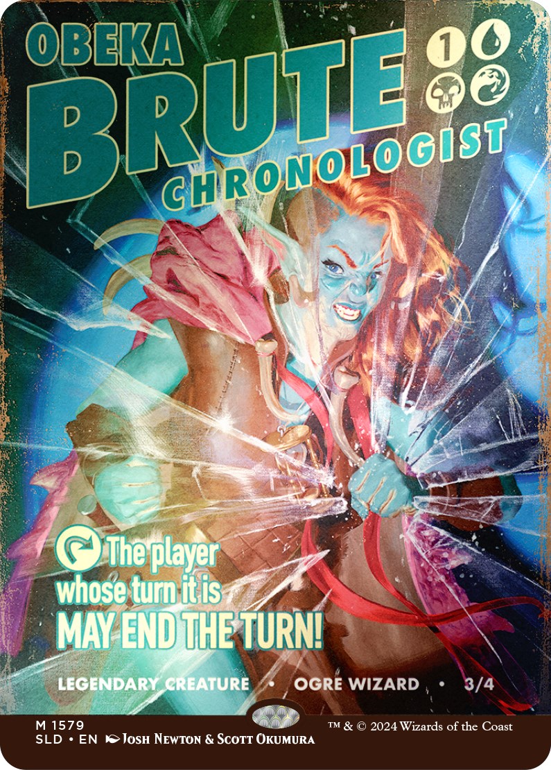 Obeka, Brute Chronologist (Rainbow Foil) [Secret Lair Drop Series] | Gaming Infinity
