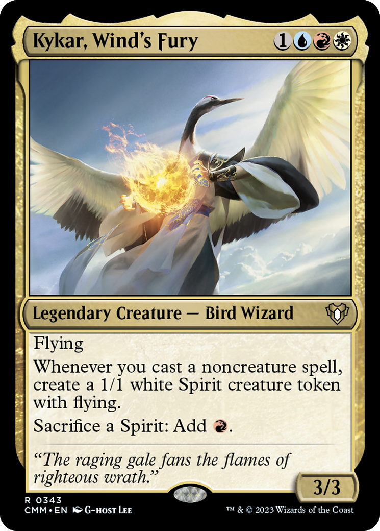 Kykar, Wind's Fury [Commander Masters] | Gaming Infinity