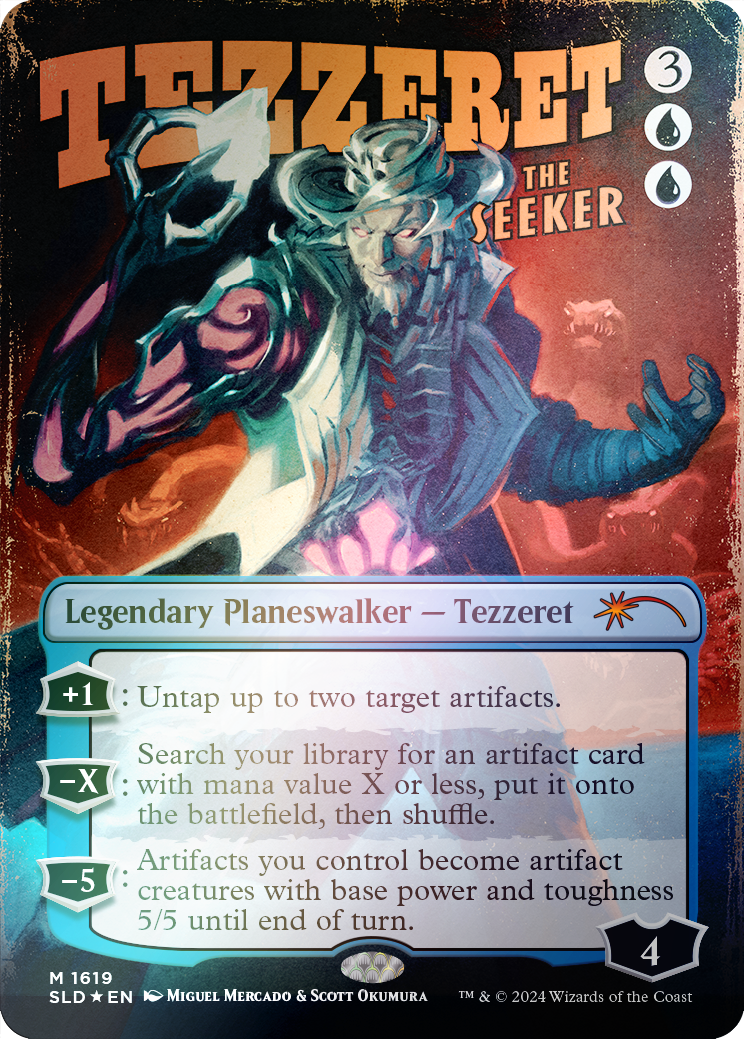 Tezzeret the Seeker (1619) (Rainbow Foil) [Secret Lair Drop Series] | Gaming Infinity