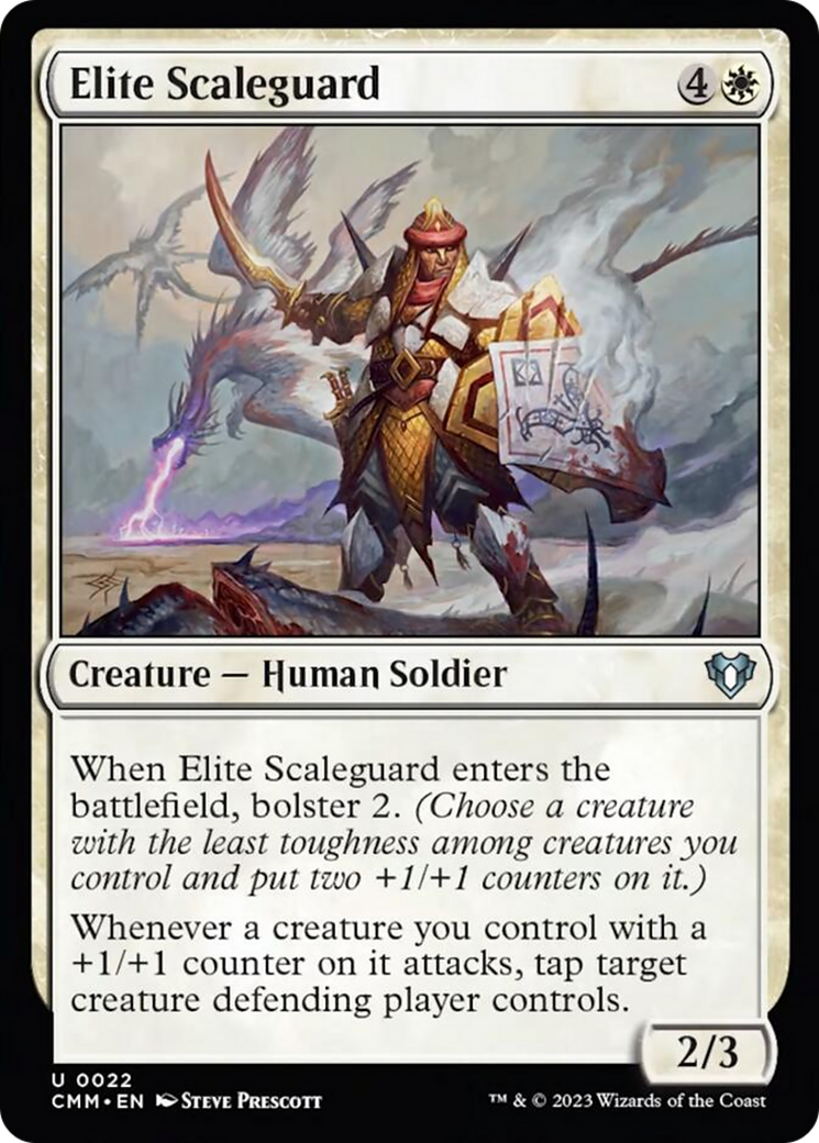 Elite Scaleguard [Commander Masters] | Gaming Infinity