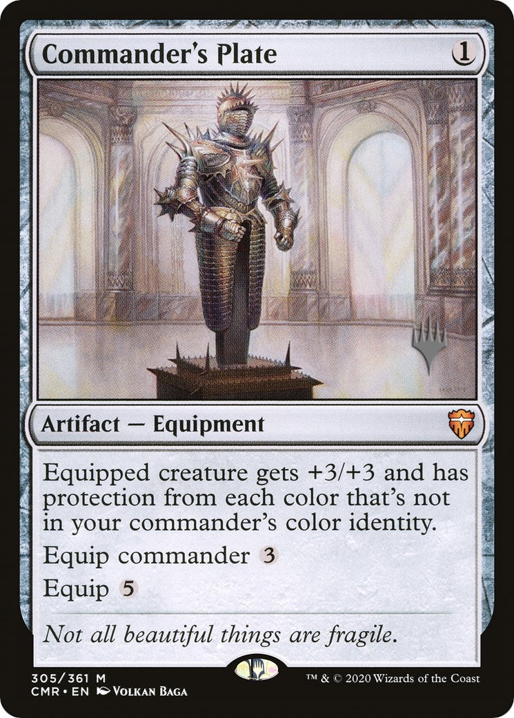 Commander's Plate (Promo Pack) [Murders at Karlov Manor Promos] | Gaming Infinity