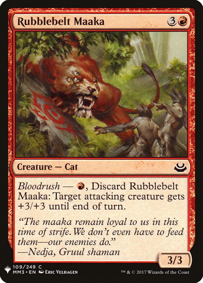 Rubblebelt Maaka [Mystery Booster] | Gaming Infinity