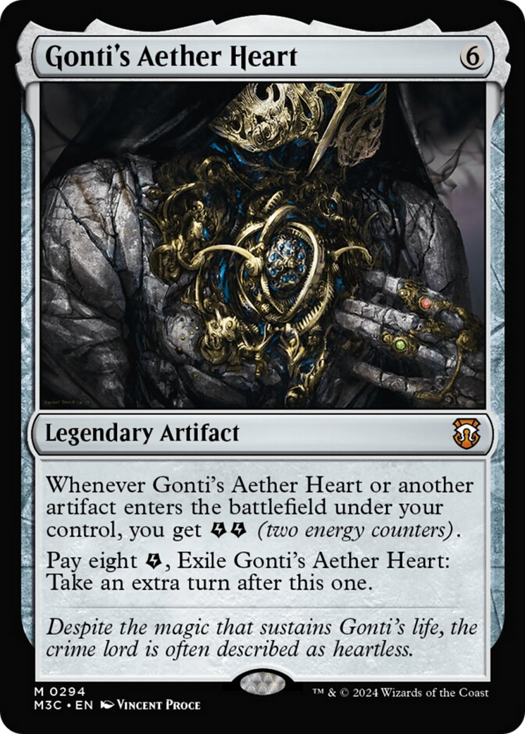 Gonti's Aether Heart [Modern Horizons 3 Commander] | Gaming Infinity