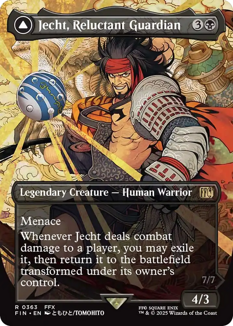 Jecht, Reluctant Guardian // Braska's Final Aeon (Borderless) [FINAL FANTASY] | Gaming Infinity