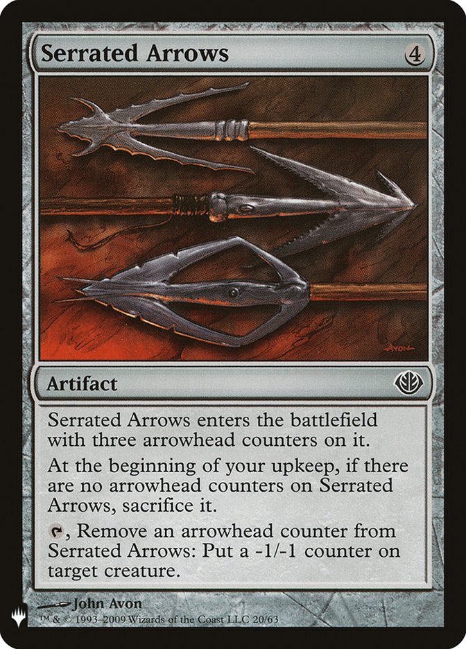 Serrated Arrows [Mystery Booster] | Gaming Infinity