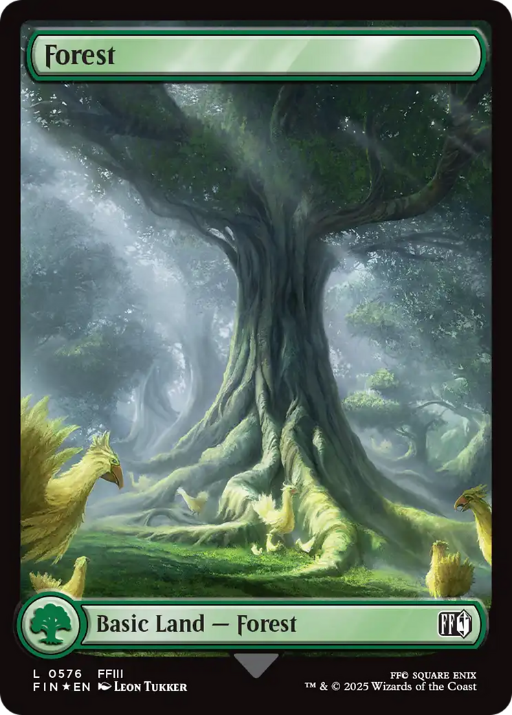 Forest (0576) (Surge Foil) [FINAL FANTASY] | Gaming Infinity