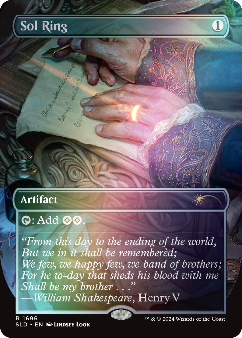 Sol Ring (1696) (Rainbow Foil) [Secret Lair: Sheldon's Spellbook] | Gaming Infinity