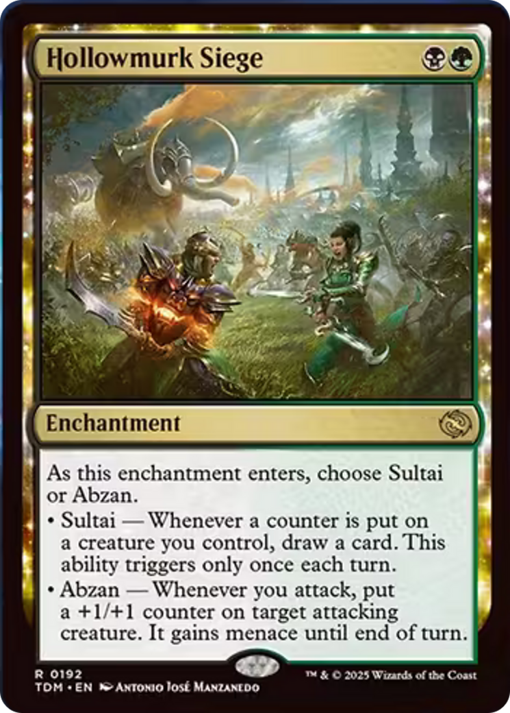 Hollowmurk Siege [Tarkir: Dragonstorm] | Gaming Infinity