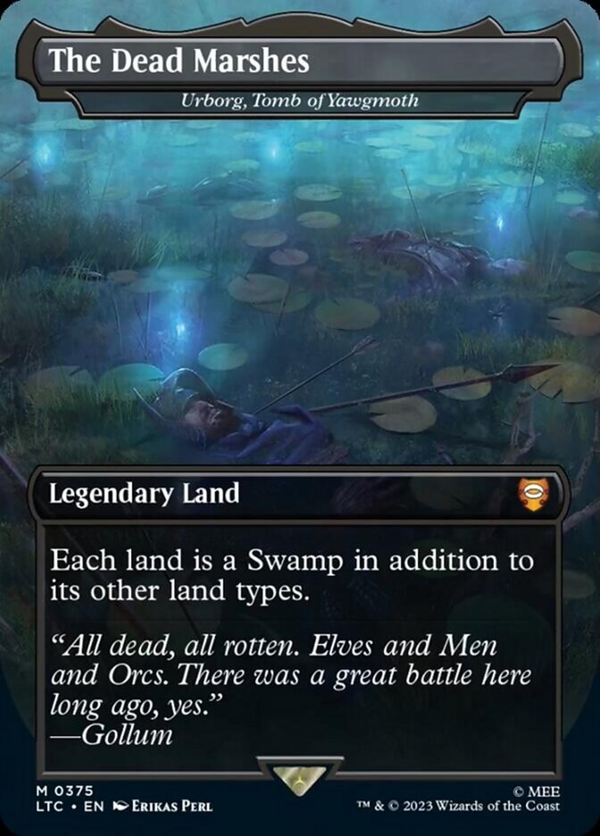 The Dead Marshes - Urborg, Tomb of Yawgmoth [The Lord of the Rings: Tales of Middle-Earth Commander] | Gaming Infinity
