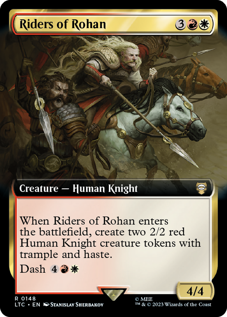 Riders of Rohan (Extended Art) [The Lord of the Rings: Tales of Middle-Earth Commander] | Gaming Infinity