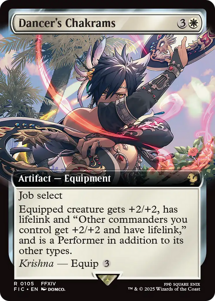 Dancer's Chakrams (Extended Art) [FINAL FANTASY Commander] | Gaming Infinity