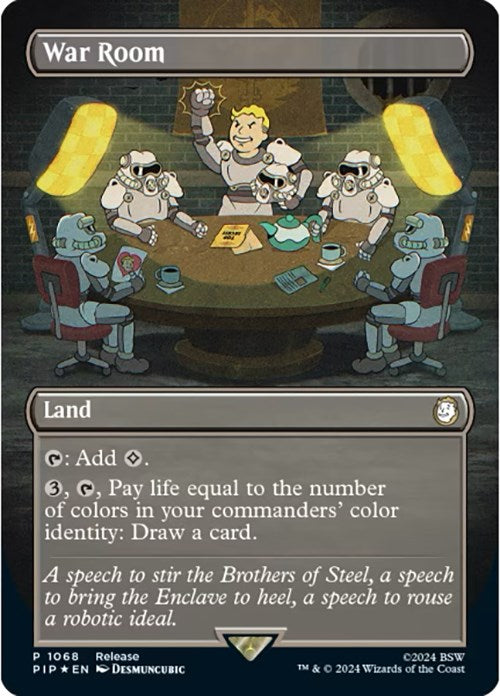 War Room (Borderless) [Fallout Promos] | Gaming Infinity