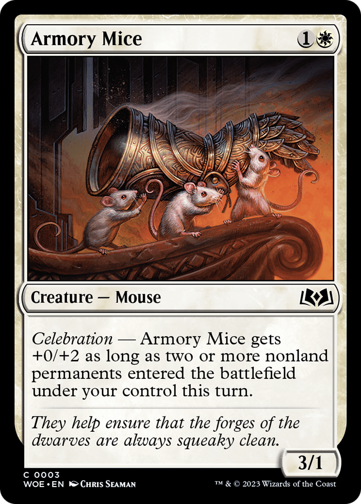 Armory Mice [Wilds of Eldraine] | Gaming Infinity