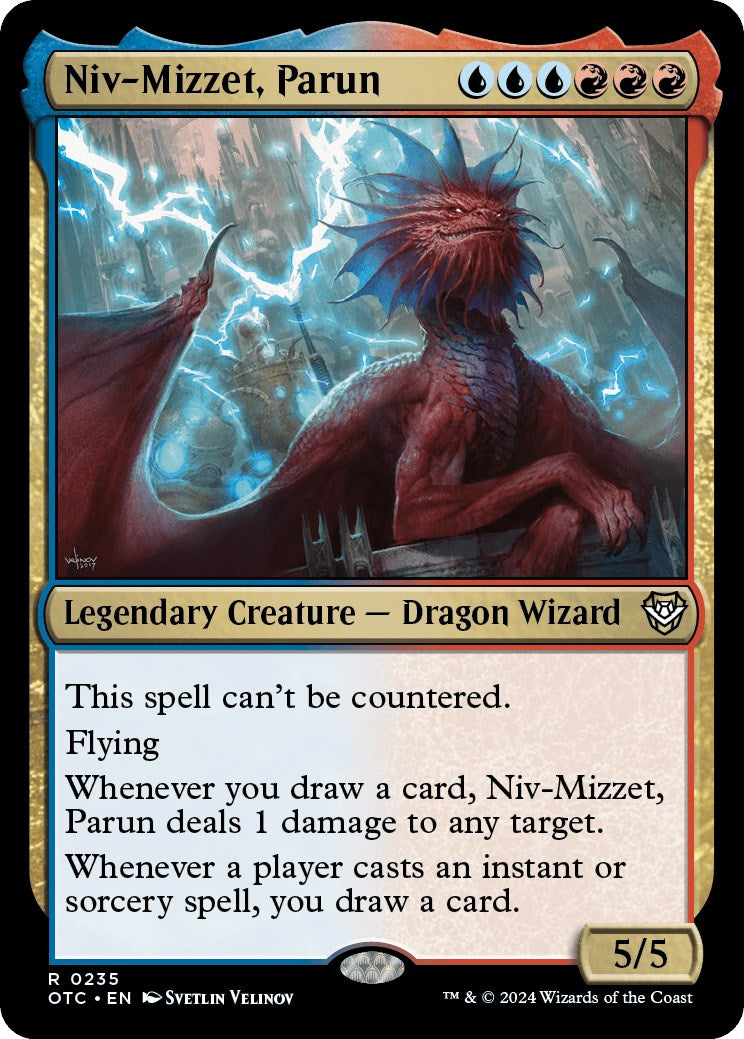 Niv-Mizzet, Parun [Outlaws of Thunder Junction Commander] | Gaming Infinity