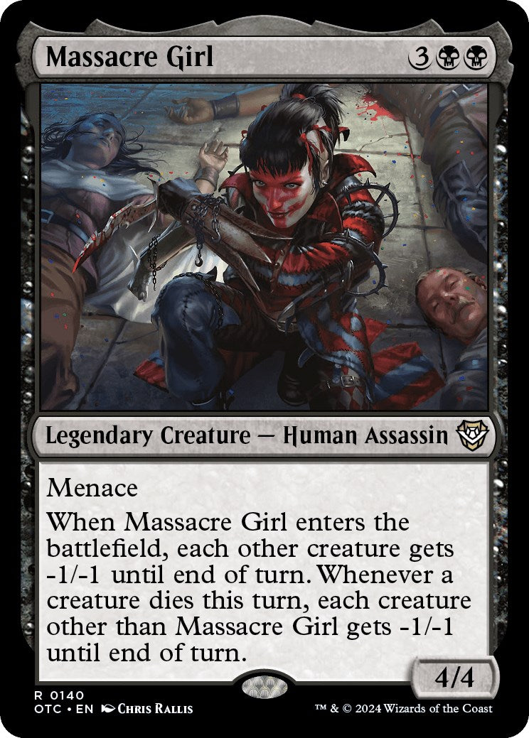 Massacre Girl [Outlaws of Thunder Junction Commander] | Gaming Infinity