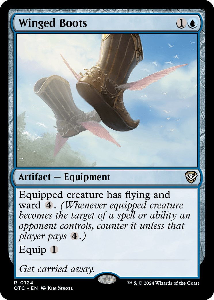 Winged Boots [Outlaws of Thunder Junction Commander] | Gaming Infinity