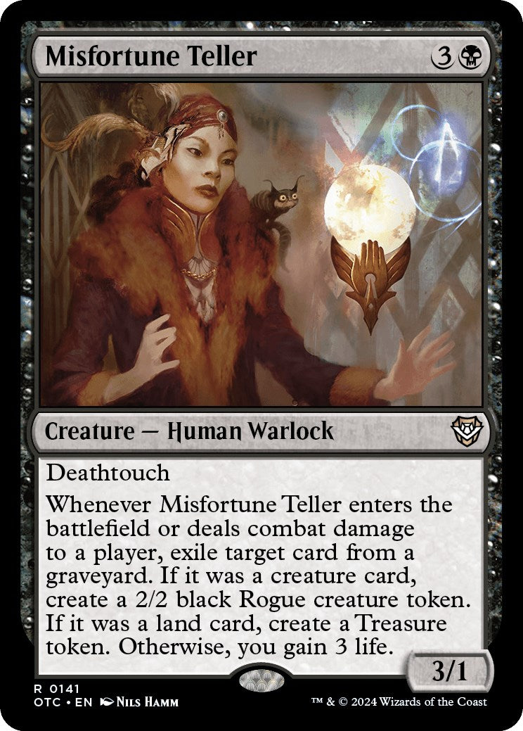 Misfortune Teller [Outlaws of Thunder Junction Commander] | Gaming Infinity