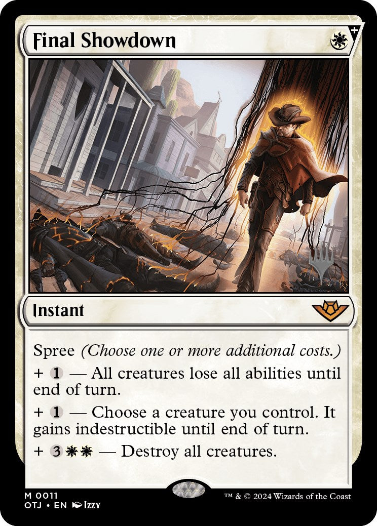 Final Showdown (Promo Pack) [Outlaws of Thunder Junction Promos] | Gaming Infinity