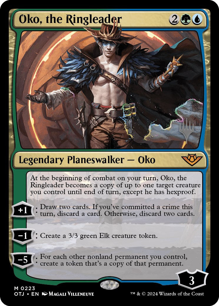 Oko, the Ringleader (Promo Pack) [Outlaws of Thunder Junction Promos] | Gaming Infinity