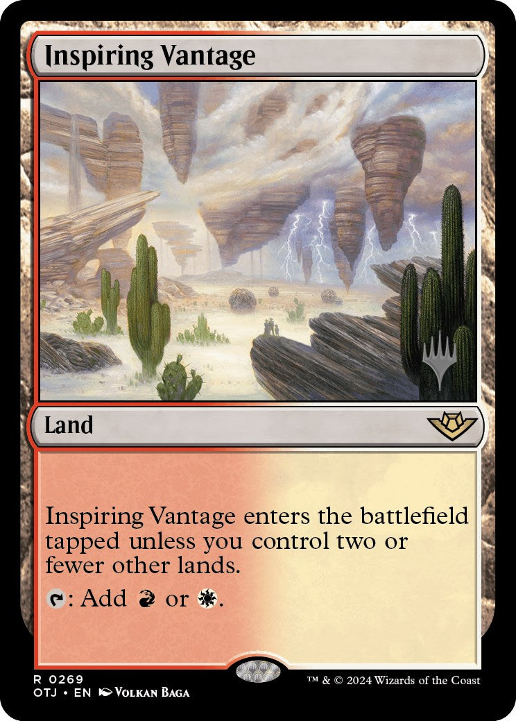 Inspiring Vantage (Promo Pack) [Outlaws of Thunder Junction Promos] | Gaming Infinity