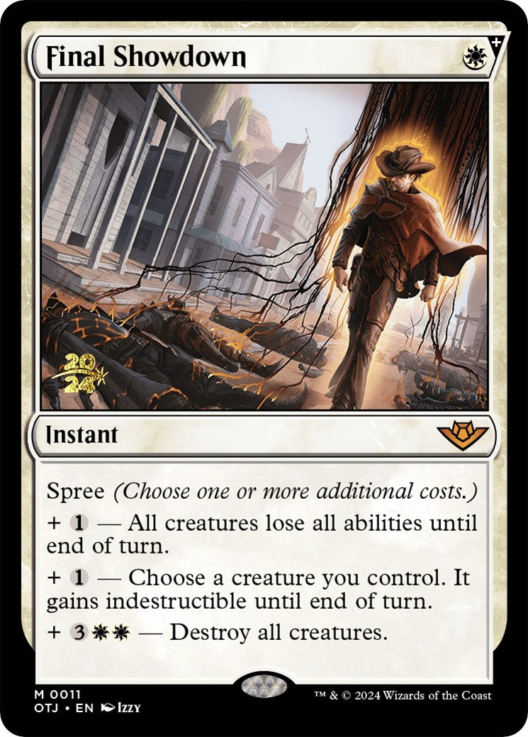 Final Showdown [Outlaws of Thunder Junction Prerelease Promos] | Gaming Infinity