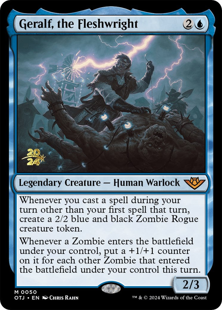 Geralf, the Fleshwright [Outlaws of Thunder Junction Prerelease Promos] | Gaming Infinity