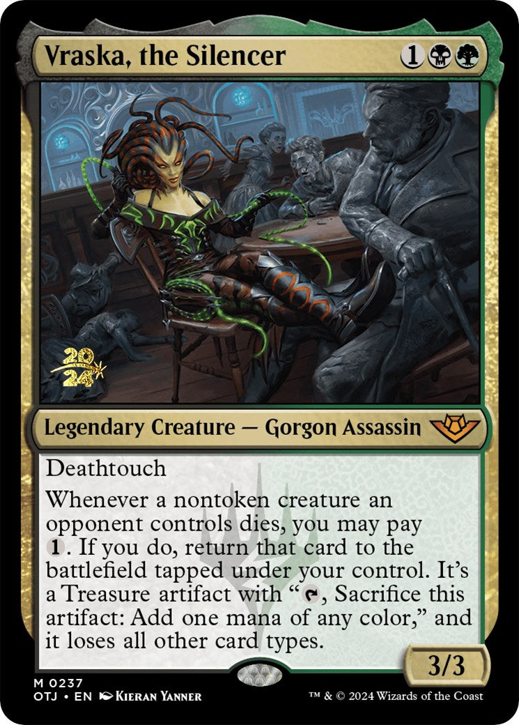 Vraska, the Silencer [Outlaws of Thunder Junction Prerelease Promos] | Gaming Infinity