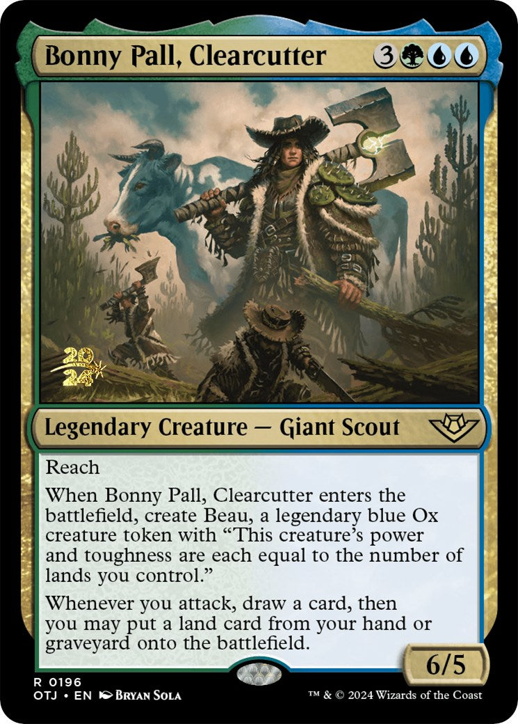 Bonny Pall, Clearcutter [Outlaws of Thunder Junction Prerelease Promos] | Gaming Infinity