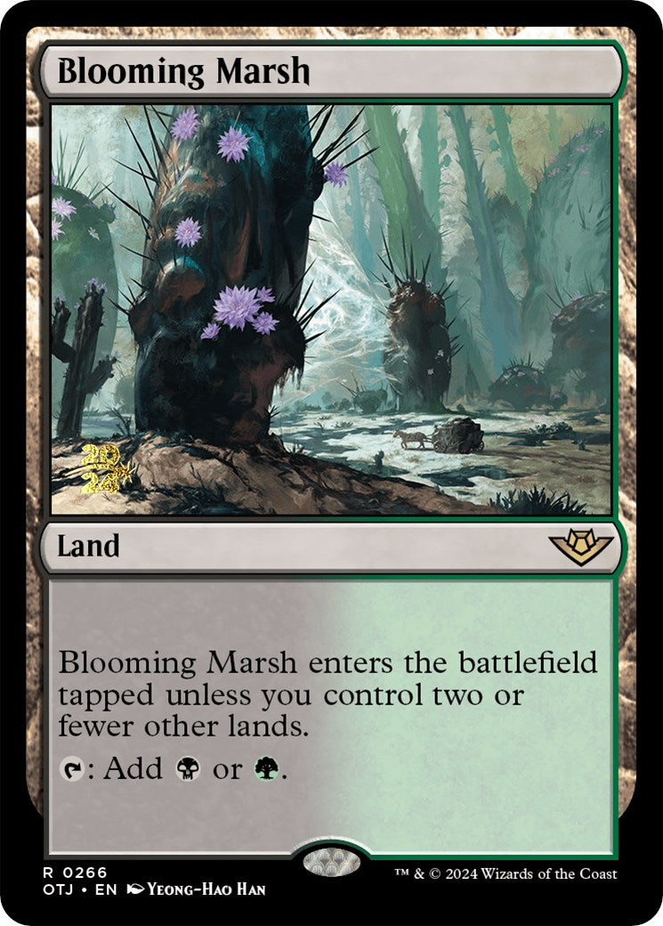 Blooming Marsh (OTJ) [Outlaws of Thunder Junction Prerelease Promos] | Gaming Infinity