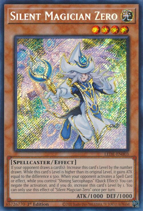 Silent Magician Zero [LEDE-EN003] Secret Rare | Gaming Infinity