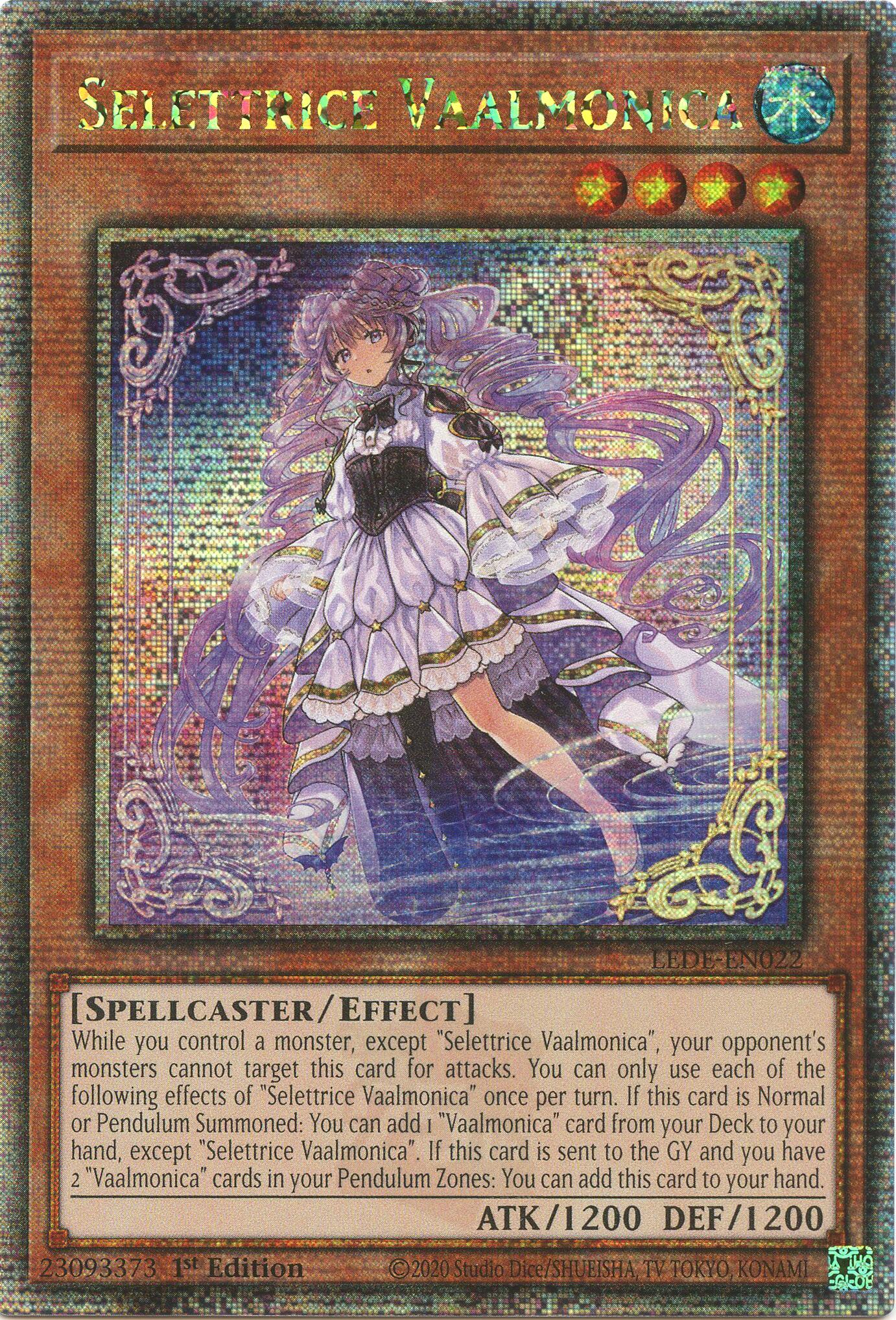 Selettrice Vaalmonica (Quarter Century Secret Rare) [LEDE-EN022] Quarter Century Secret Rare | Gaming Infinity
