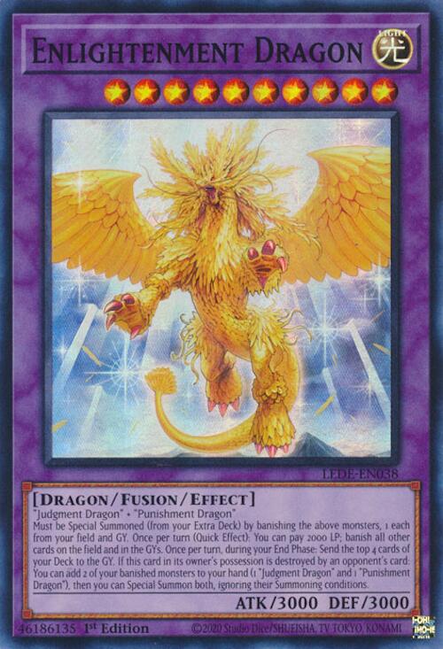 Enlightenment Dragon [LEDE-EN038] Super Rare | Gaming Infinity