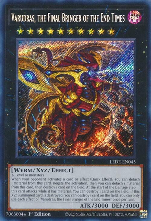 Varudras, the Final Bringer of the End Times [LEDE-EN045] Secret Rare | Gaming Infinity