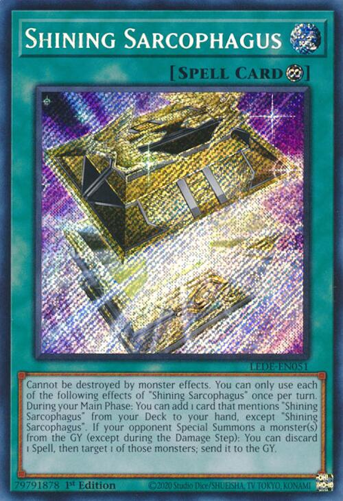 Shining Sarcophagus [LEDE-EN051] Secret Rare | Gaming Infinity
