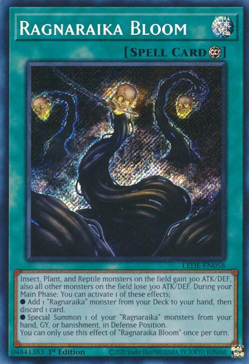 Ragnaraika Bloom [LEDE-EN058] Secret Rare | Gaming Infinity