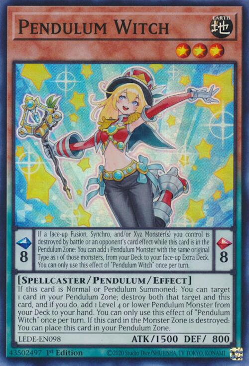 Pendulum Witch [LEDE-EN098] Super Rare | Gaming Infinity